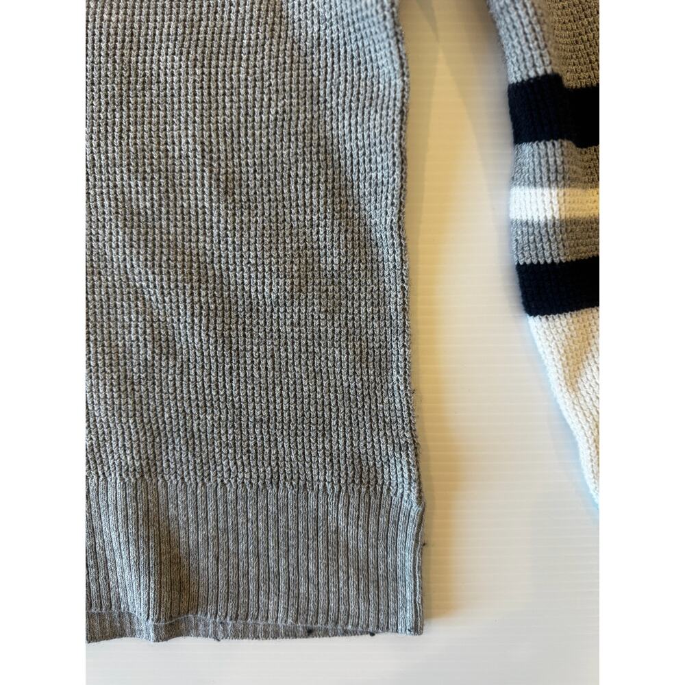 Faherty Throwback Crewneck Sweater Womens’ Small Gray Organic Cotton Cashmere - Picture 8 of 16